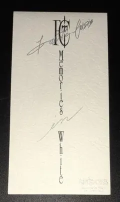 FANATIC◇CRISIS,Memories in White,CD(通常盤)