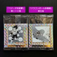 ドラゴンボール40周年記念 オリジナル シールウエハース2　2枚セット