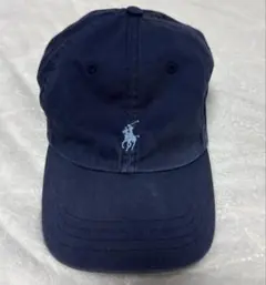 POLO　キャップ ネイビー