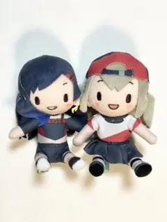 プロセカ　小豆沢こはね　白石杏　壊れたセカイと歌えないミクふわぷちミニぬいぐるみ