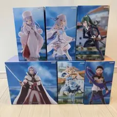 新品未開封 GIGO限定 リゼロ フィギュア 6点セット まとめ売りのサムネイル