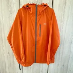 新品✨アウトドアジャケット 【L】オレンジ 撥水加工 薄手 キャンプ 釣りなど