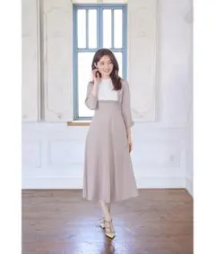 tocco closet ヨークレースワンピース