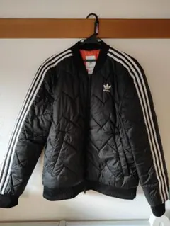 adidas キルティングジャケット ブラック Lサイズ