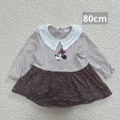ロンパース　プティマイン　ミニー　80