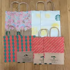 スターバックス ショップ袋 8枚セット