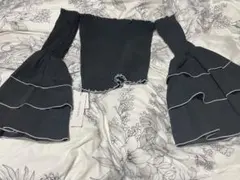スパイラルガール トップス 黒 ゎ