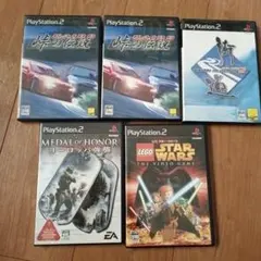 PS2 ゲーム 5本セット 峠の伝説 他