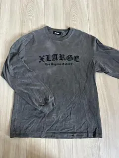XLARGE グレー 長袖カットソー M ロンT 美品