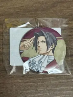 逆転裁判 ふわぽに 缶バッジ 御剣怜侍 イーカプコン |VOXENATION ぬいぐるみミニ 逆転裁判 御剣 怜侍