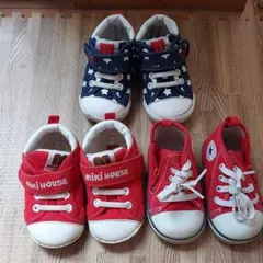 ミキハウス、コンバースのスニーカー