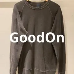 good on ラグランスウェット　スミクロ　　ピグメント　M
