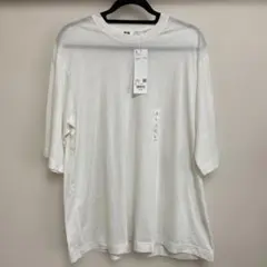 新品★タグ付き　UNIQLO U　スーピマコットン　オーバーサイズＴ　綿100%