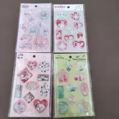 ウォーターシール　ディズニー　ベイマックス　ピーターパン　4枚セット