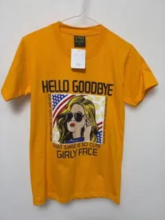FAH BEST OF BEST ロゴプリント Tシャツ イエロー S