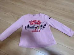 ミキハウスダブルビー　120サイズ　トレーナー　ピンク