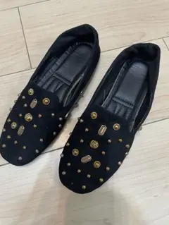 スタッズ付きシューズ　　22.5㎝