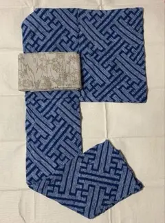 【美品】絞りの浴衣（紗綾形）単品