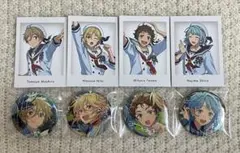 【未使用】あんスタ Ra*bits 特典 ぱしゃっつ 10周年 缶バ 8点セット