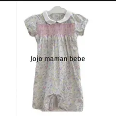 花柄ロンパース ジョジョママンべべ Jojo maman bebe