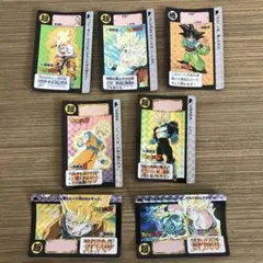 ドラゴンボール　カードダス　孫悟空　キラ　7枚セット