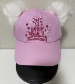 東京ディズニーリゾート　ミニーのパルパルーザピンクキャップ 新品未使用タグ付き