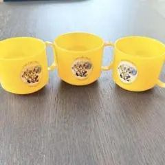 【ディズニー】ディズニーランドホテル アメニティ コップ プラスチック3個セット