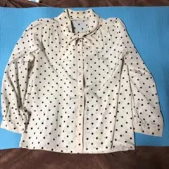 水玉ブラウス　値下げしました！