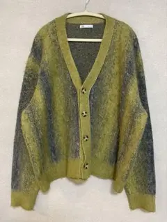ADAM ET ROPÉ HOMME モヘアミックス カーディガン カーキ M - メルカリ