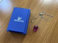 SWAROVSKI スワロフスキー クリスタル ハート ペンダント ネックレス