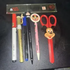当時モノ　ミッキー文房具セット