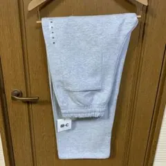 ★新品未使用★ ユニクロC スウェットワイドパンツ　Mサイズ 標準丈　03グレー