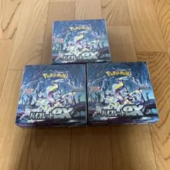 ポケカ　スカーレット&バイオレット バイオレットex 3boxのサムネイル