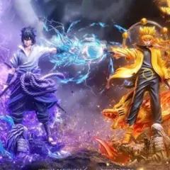 NARUTO 疾風伝 ナルト 六道仙人 サスケ フィギュア セット - メルカリ