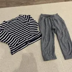 長袖Tシャツ＆パンツセット　100 UNIQLO