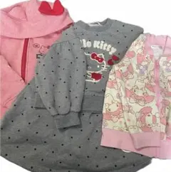【お値下げ】春秋服サンリオ(マイメロ.キティ)服まとめ売り