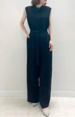 セオリー ジャンプスーツ 黒 オールインワン Theoryのサムネイル