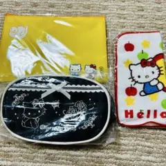 ハローキティ　まとめ売り　ポーチ　ハンカチ　化粧品ポーチ