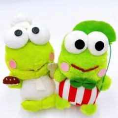 【平成レトロ 当時物】 けろけろけろっぴ 1990 1993 ぬいぐるみ 2体 サンリオ 平成レトロ けろっぴ サンリオクロック ぬいぐるみ 2点セット
