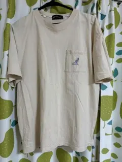 KANGOL 半袖Tシャツ ベージュ Mサイズのサムネイル