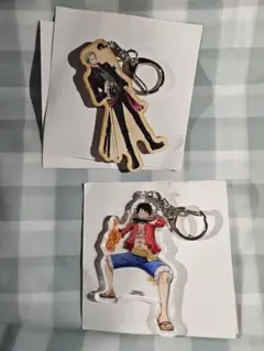 ONE PIECE　東京ワンピースタワー　キーホルダー　ルフィ　ゾロ