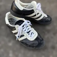 adidas SAMBA ブラック ホワイト スニーカー