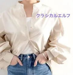 クラシカルエルフ 袖Wタックバンドシャツ