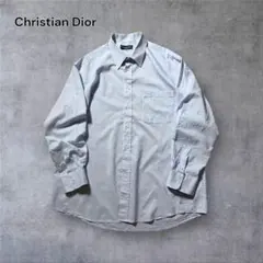 1694古着90年代Christian Diorポリシャツソリッド無地ビンテージ