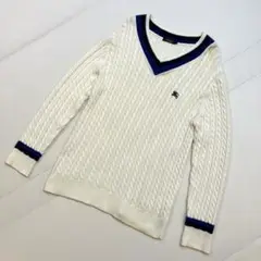 【希少】 BURBERRY BLACK LABELチルデンニット サイズ3