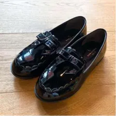 新品 組曲 20サイズ 靴 フォーマル 冠婚葬祭 入学式 卒園式 黒 エナメル