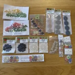 d**様 パーツクラブなど　レースモチーフ　まとめて　ハンドメイドアクセサリーな