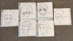一番くじ HUNTER×HUNTER E賞 キャンバスボード 6点セット
