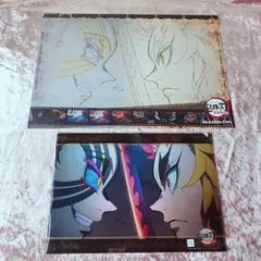 鬼滅の刃　カフェ　ダイニング　ランチョンマット　クリアファイル　お楽しみくじ