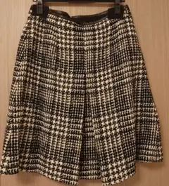 【23区】ファンシーツイード　スカート　Size46